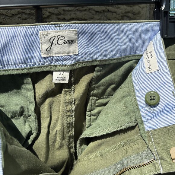 J.Crew Slim boyfriend chino pants, size 27 - Picture 2 of 3